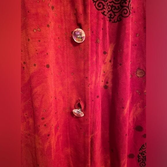 JG’S MAD LAB vintage blouse top small Staley Gretzinger art to wear - Picture 5 of 7